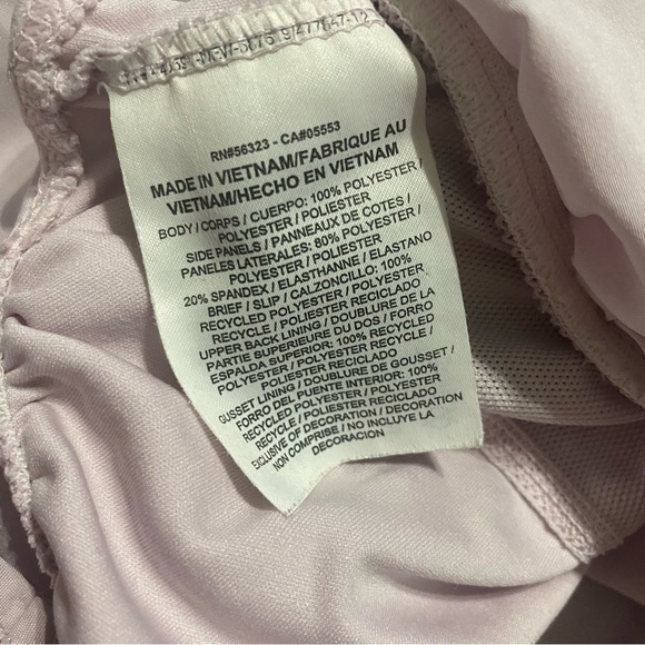 Nike Dri Fit Light Purple Brief Lined Running Athletic Shorts - Picture 5 of 6